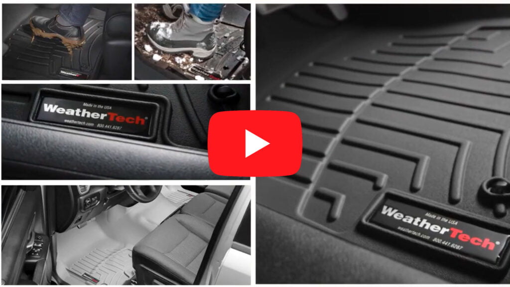 Los mejores tapetes termoformados son WeathertTech